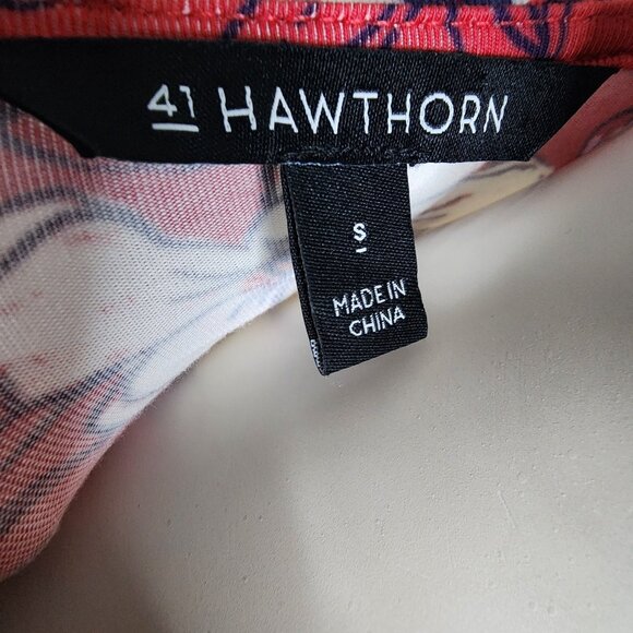 41 Hawthorn Dress Womens Size S Small Red White Stitch Fix Maxi Adelina Soft - Picture 6 of 7